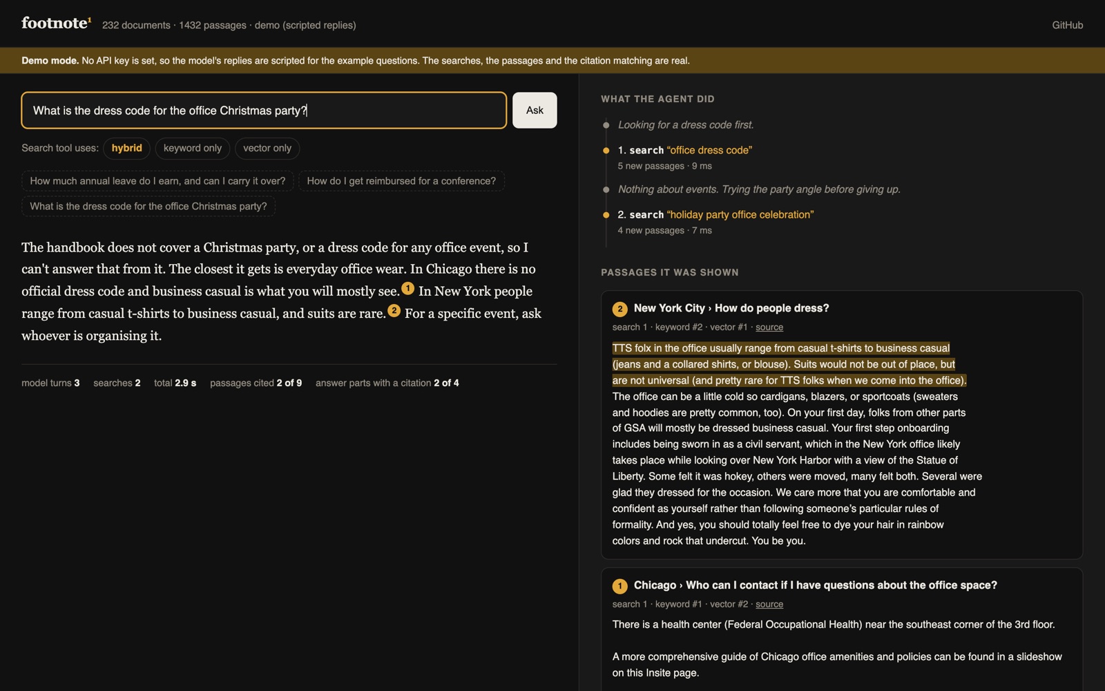 FOOTNOTE screenshot 3