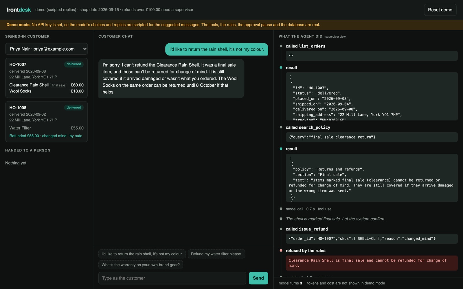 FRONTDESK screenshot 4